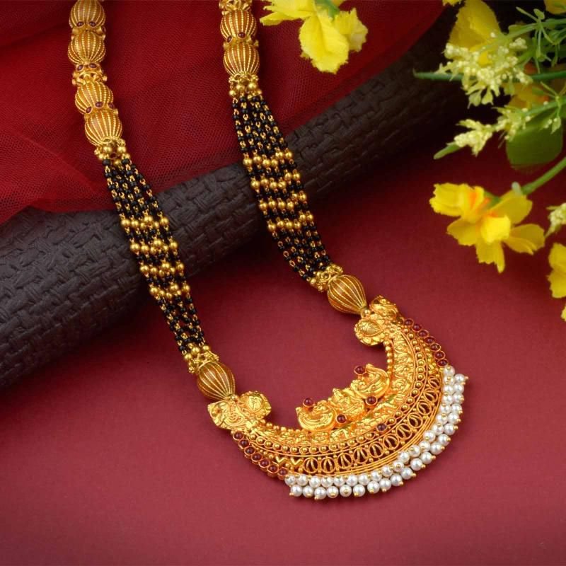 Mangalsutra on sale design heavy